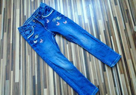 Jeansové nohavice skinny, kiki&koko,104