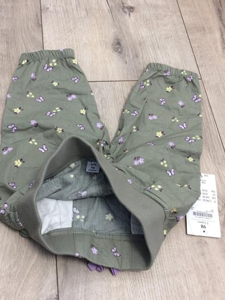 Nohavice 3/4 dievčenské takko č.98, 2-3y, dopodopo,98