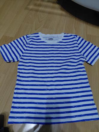 Tricko -pružky modre, lupilu,122