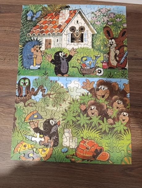 Puzzle krtko a labkova patrola, 