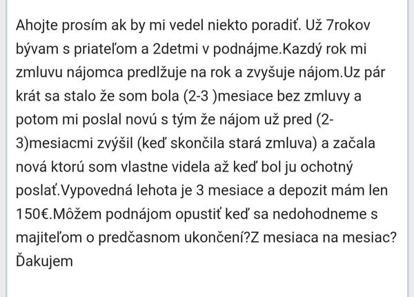 Ako riešiť zvyšovanie nájmu a ukončenie podnájmu?