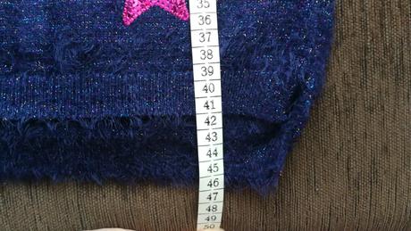 Trblietavý sveter s hviezdičkami, tu,110