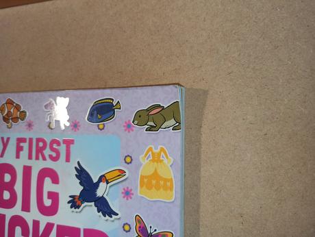 My first big sticker playtime, 