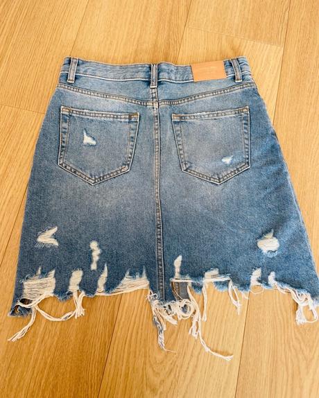 Sukna denim, zara,s