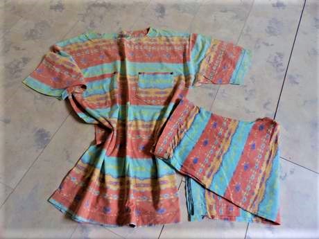 Pyžamo s 3/4 nohavicami l/xl, xl