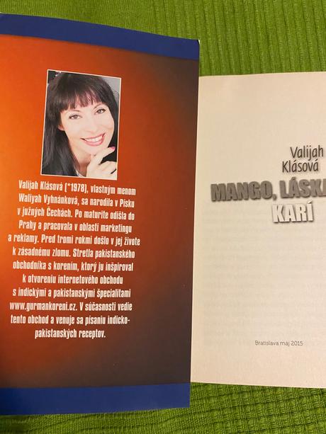 Krásna kniha evita press mango láska karí, 