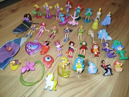 Hračky,postavičky princezné.,