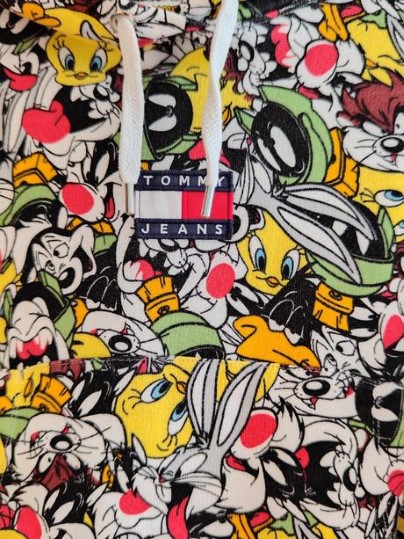 Tommy hilfiger limitka looney tunes top m/l, tommy hilfiger,m