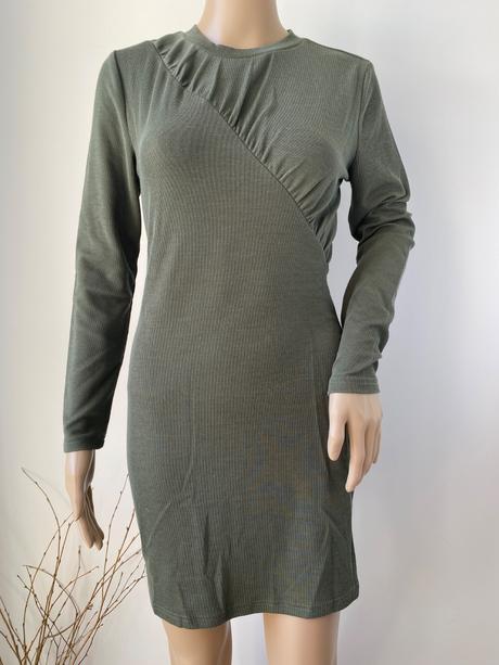 Krátke zelené šaty shein mko, m