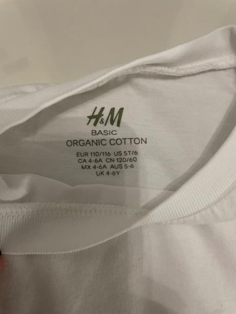 Trička č. 116, h&m,116