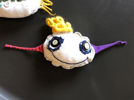 Handmade hrkálka a hračka,