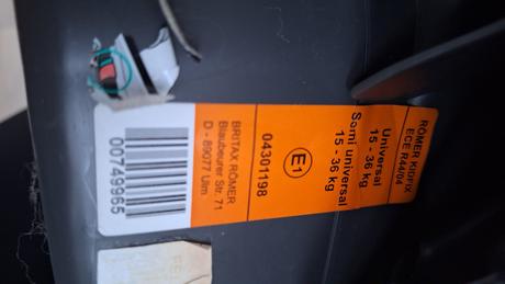 Autosedačka romer, römer