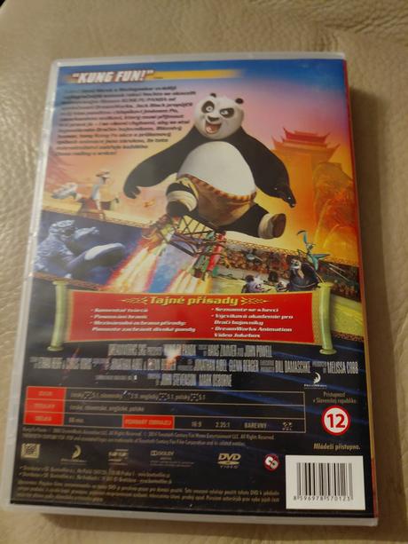 Dvd - kung fu panda,