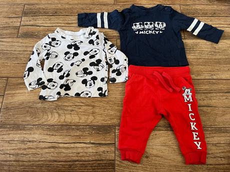 Trička a tepláky mickey, 50–62