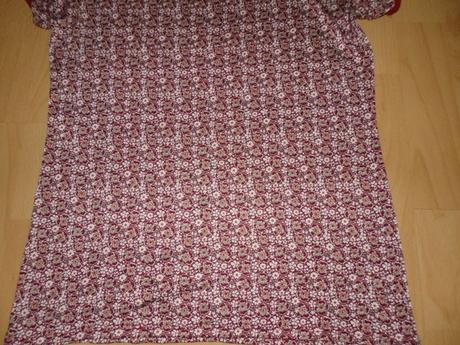 Vinovo-biele tricko, m