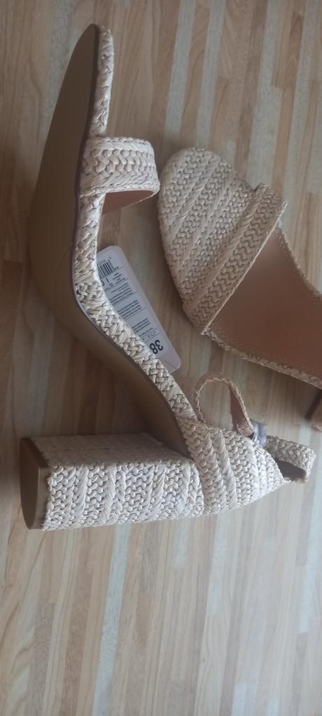 Pletene sandalky, 38
