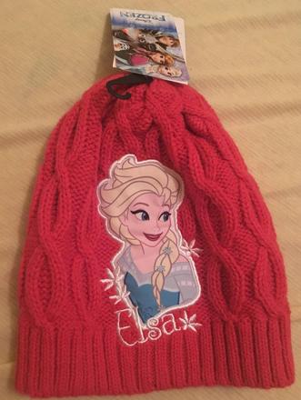 Zimná čiapka elza s visačkou , disney,98