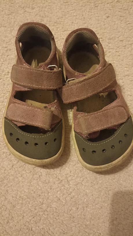 Barefoot sandále jonap fela ružová, veľ. 23, jonap,23