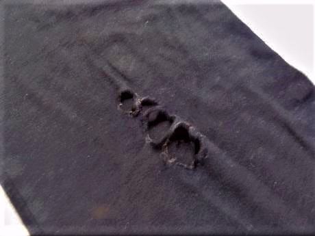 Tehotenské legíny s "dierami ", l