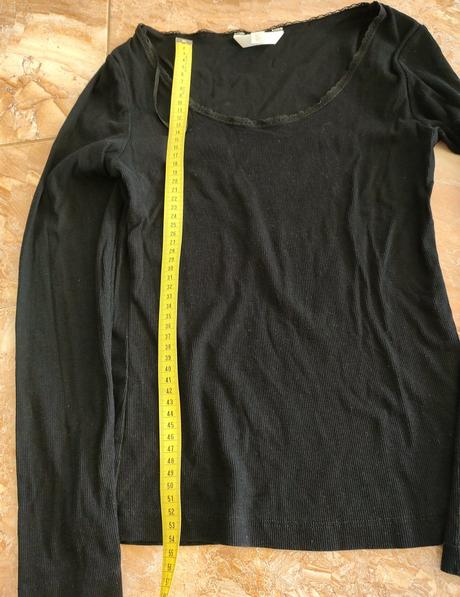 Hm tričko z jemného upletu, h&m,l