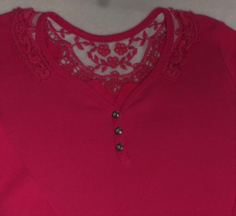 Tričko s krajkou, 158