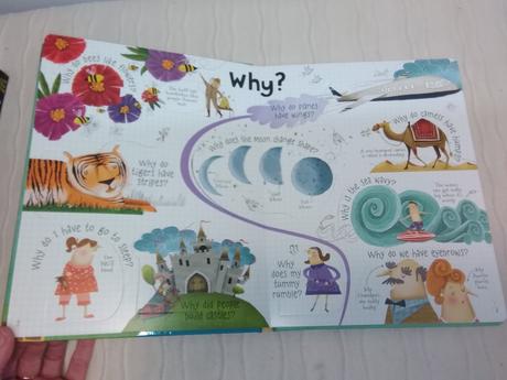 Usborne lift the flap q & a about space,