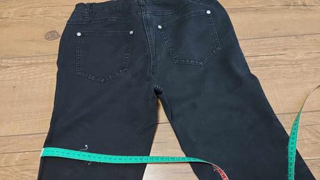 Predám dámske rifle čierne č.38, bonprix,38