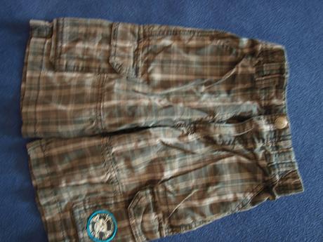 5 x krátke nohavice na leto,viac druhov,cena 4 eur, h&m,110