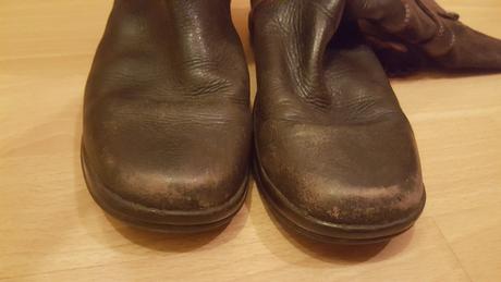 Kožené čižmy clarks, č.32, clarks,32