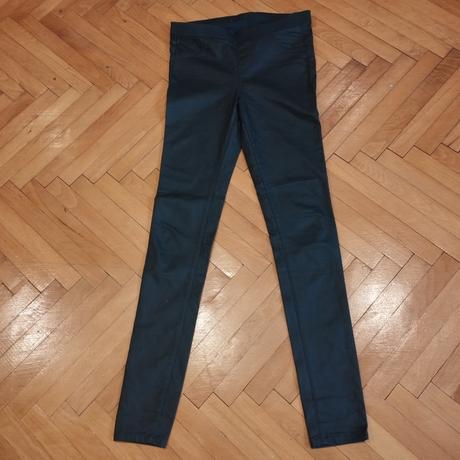 Koženkové nohavice, s