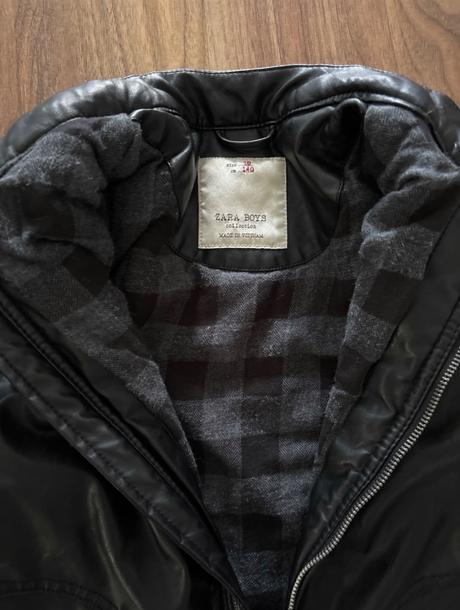 Kožená bunda, zara,140