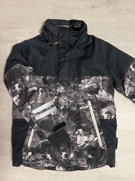 Zimná bunda_bez kapucne+tunel, lindex,140