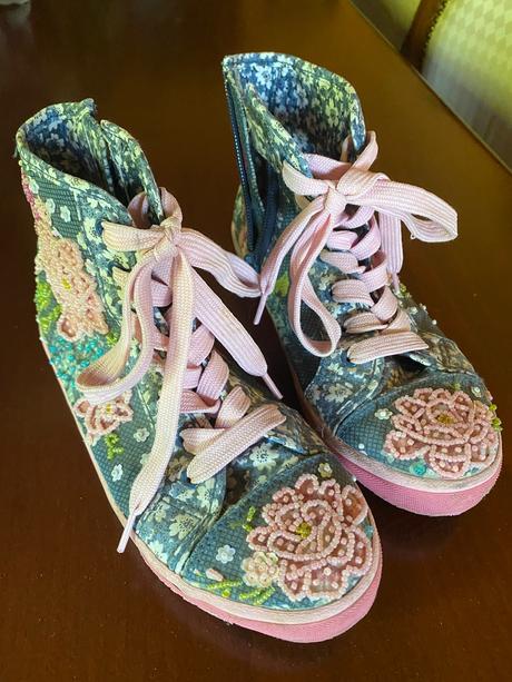 Vyšívané tenisky lelli kelly, lelli kelly,35