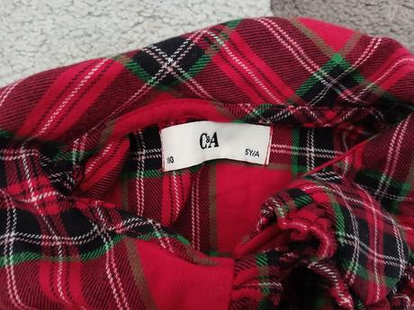 Vianocne saty 110, c&a,110