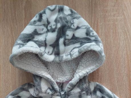 Luxusný plyšový overal tučniaky veľ.86, matalan,86