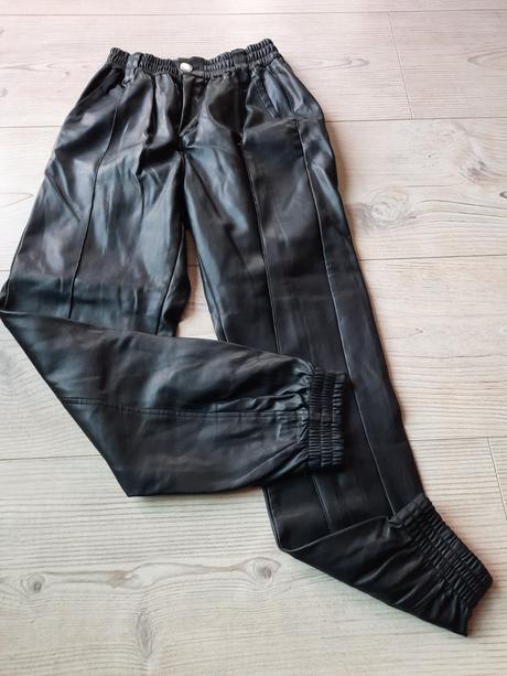 Kožené nohavice, bershka,xs
