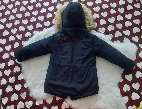 Teplá predlžená bunda, 98