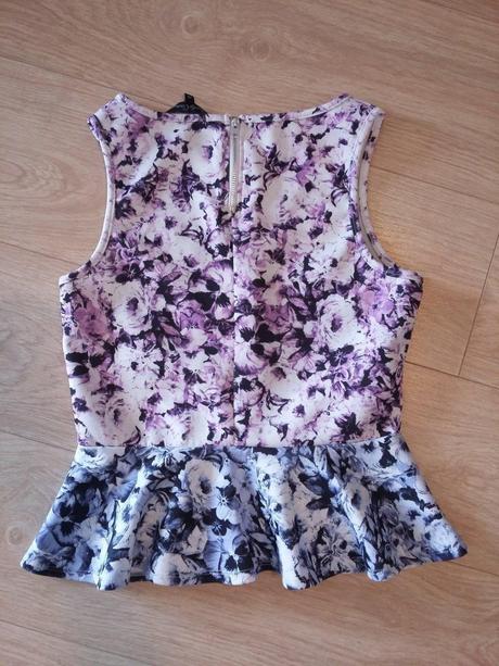 Peplum bluzka, xs