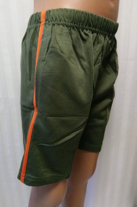 Chlapč. olivové šortky šport, era fashion, 128, 128