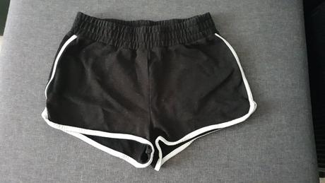 Cierne teplakove sortky, xs