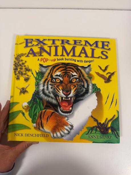 Pop up 3d kniha exreme animals,