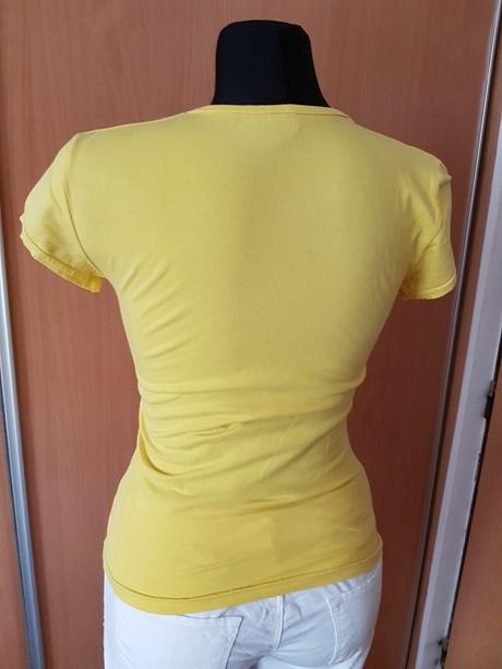 Banánové italy tričko s aplikáciou vel.s/m, s