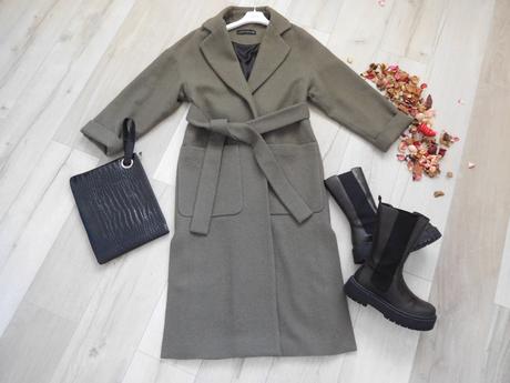 Zara woman -s/m-kabát dámsky,vlnený,, zara,s