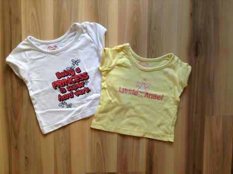2 tričká, 9-12m - cena spolu, early days,80