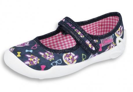 Dievčenské papučky - balerínky blanca 5150137, befado,34