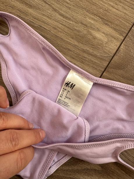 Lila plavky, h&m,34