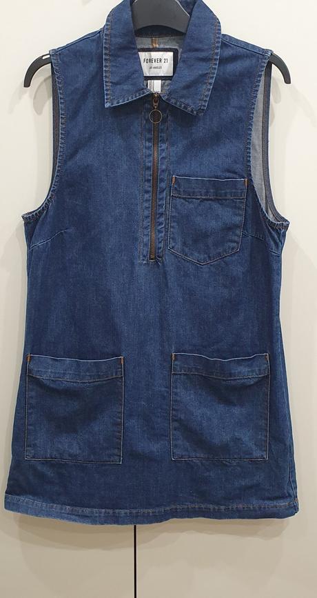 Dámske rifľové šaty, m