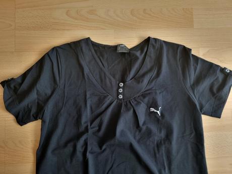 Dámske čierne tričko veľ.l, puma,l