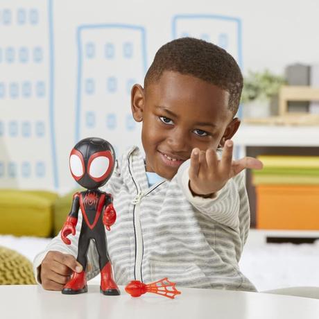 Spidey venom miles morales figúrka 23 cm hasbro,