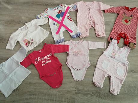 Balík oblečenia 0-3m, 50–62